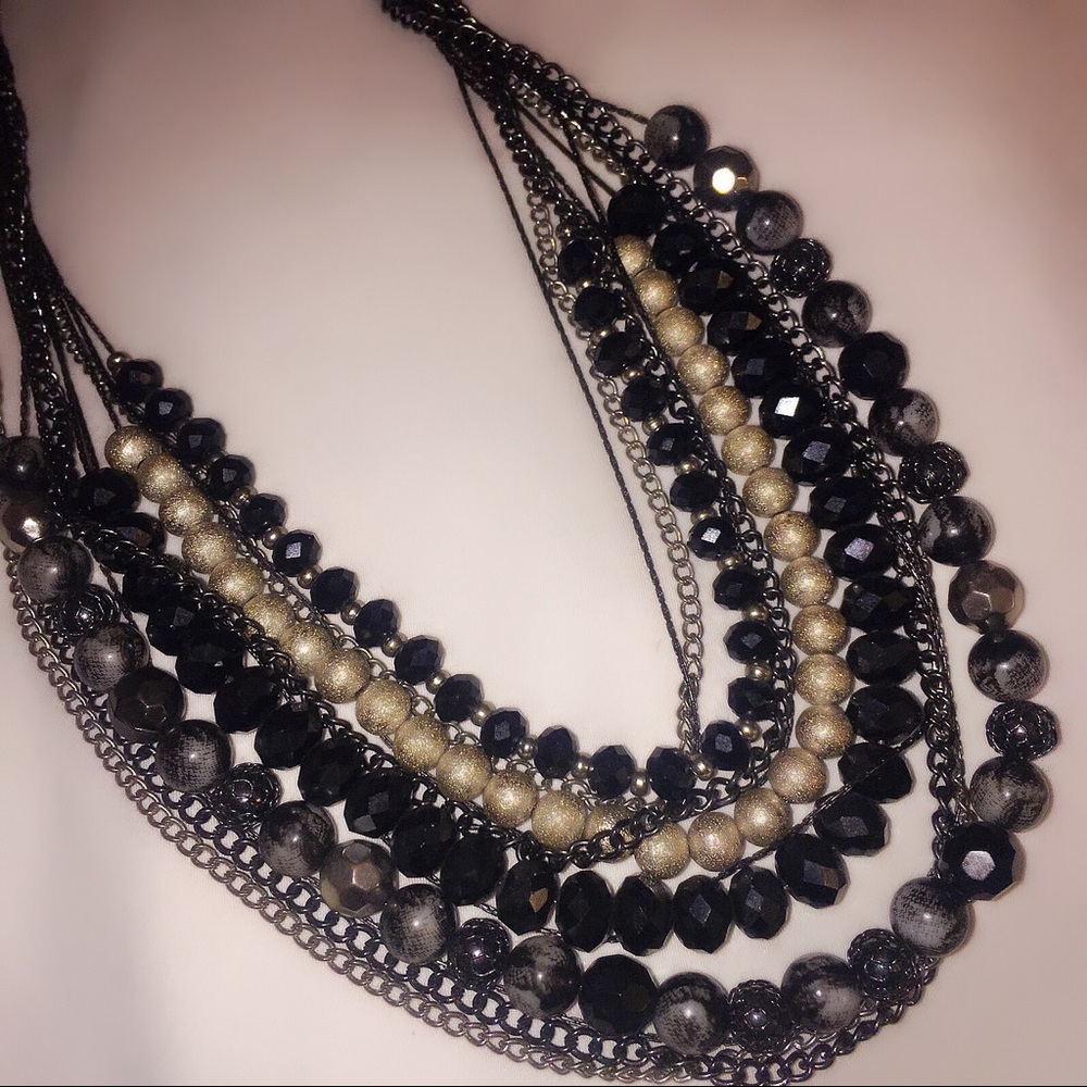 Beautiful beaded necklace.